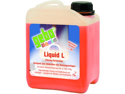 GEBO Liquid utěsňovací přípravek pro topné soustavy únik do 500l/den